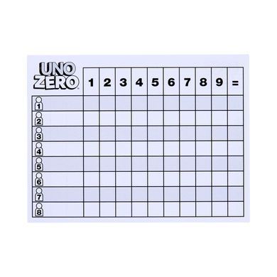 Карткова гра UNO "Zero"