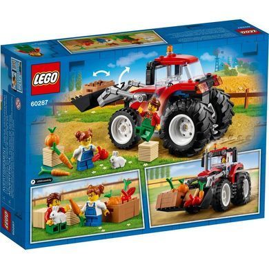 Конструктор LEGO City Трактор (60287), 5+, City, Хлопчик