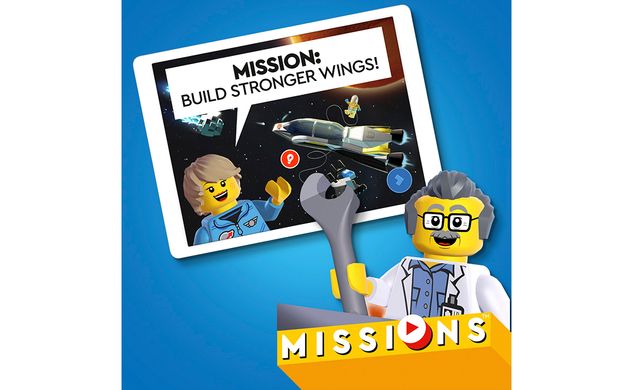 Конструктор LEGO City Місії дослідження Марсу на космічному кораблі