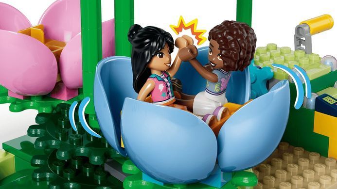 Конструктор LEGO Friends Карусель із квітами й чашками та казкова фотобудка