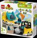 Набір LEGO DUPLO Town 3-в-1 Будівельна техніка