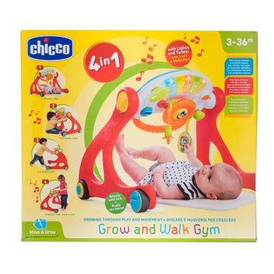 Ігровий розвиваючий центр 4 в 1 Chicco "Grow And Walk"