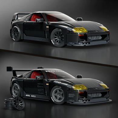Колекційна машинка-конструктор "Toyota Supra '94 MKIV" серії "Elite" Mattel Brick Shop