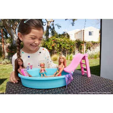 Набор Barbie Развлечения у бассейна (GHL91), 3+, Девочка