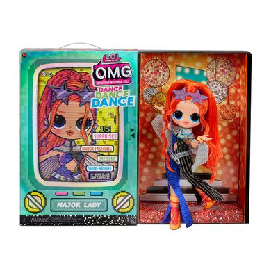 Набір з лялькою L.O.L. Surprise! серії O.M.G. Dance" - Леді-Крутишка", 3+, O.M.G.Dance, Дівчинка