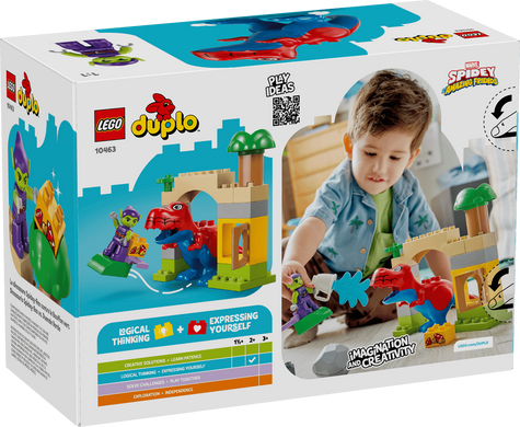 Конструктор LEGO Duplo Динозавр Spidey-Rex проти Зеленого Гобліна