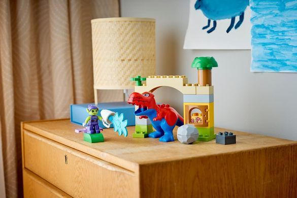 Конструктор LEGO Duplo Динозавр Spidey-Rex проти Зеленого Гобліна