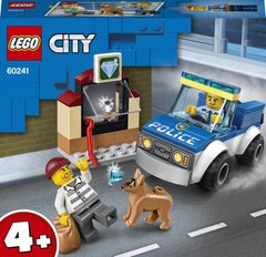 Конструктор LEGO City "Полицейский отряд с собакой"