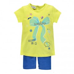 Комплект "Бантик" (футболка + легінси) MEK, 24 місяці, Дівчинка
