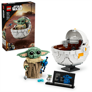 Конструктор LEGO Star Wars Ґроґу в повітряній колисці