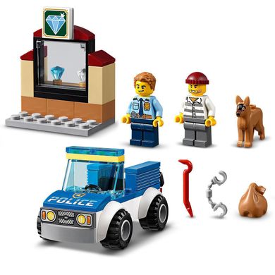 Конструктор LEGO City "Поліцейській загін із собакою"