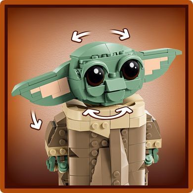 Конструктор LEGO Star Wars Ґроґу в повітряній колисці