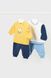 Комплект (брюки, реглан) д/хл Mayoral, жовтий/блакитний