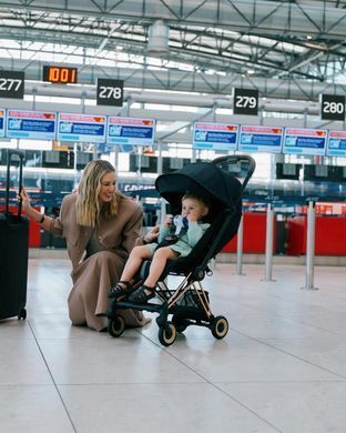 Коляска прогулянкова Cybex Coya (Rosegold / Leaf Green)