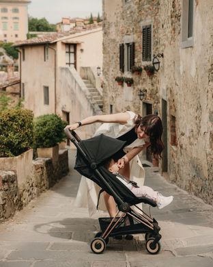 Коляска прогулянкова Cybex Coya (Rosegold / Leaf Green)