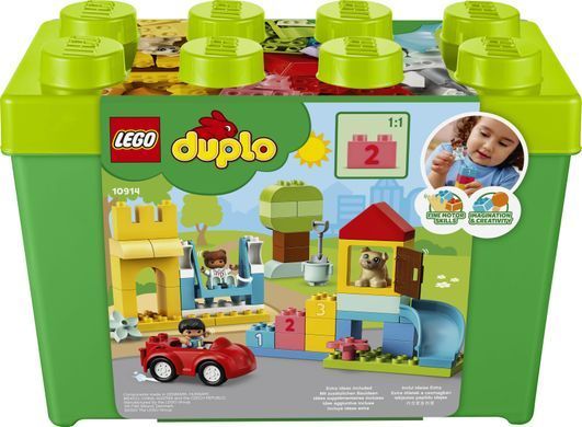 Конструктор LEGO DUPLO Classic Коробка з кубиками Deluxe (10914)  , 1,5+, DUPLO&reg;, Унісекс