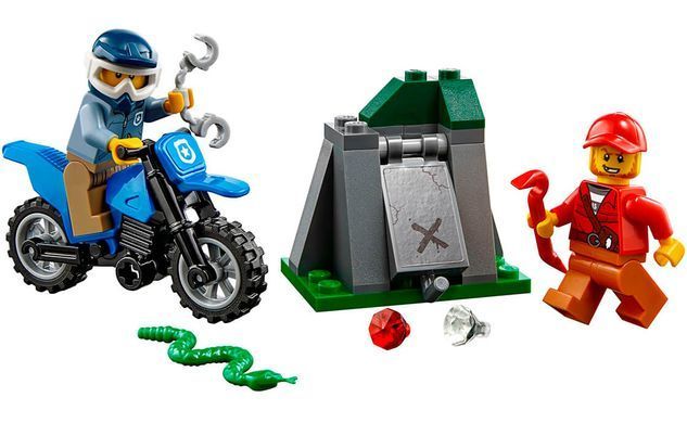 Конструктор LEGO City "Погоня по бездоріжжю"