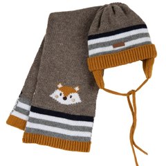 Комплект д/хл Chicco Fox Todd: шапка та шарф