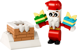 Конструктор LEGO Creator Різдвяні забави з димарем із Сантою