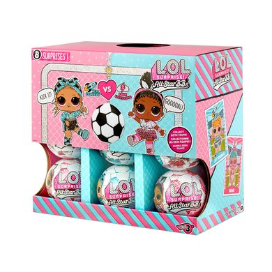 Игровой набор с куклой LOL Surprise! - Футболистки, 3+, All-StarB.B.s, Девочка