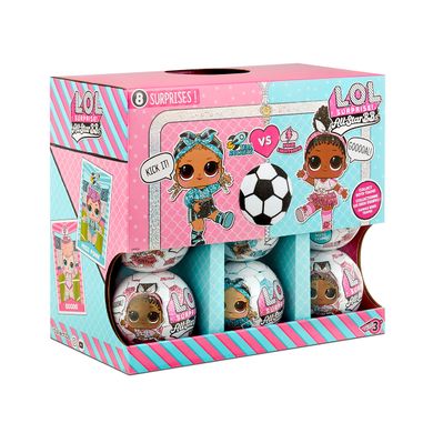 Игровой набор с куклой LOL Surprise! - Футболистки, 3+, All-StarB.B.s, Девочка