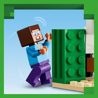 Конструктор LEGO Minecraft Експедиція Стіва в пустелю