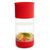 Чашка - поильник Munchkin "Miracle 360" с инфузером 414 мл (красный), Красный, 414 мл, 1,5+, Пластик