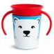 Чашка-непроливайка Munchkin Miracle 360° "Trainer cup" Белый медведь, 177 мл, 177 мл, от 6-ти месяцев, полипропилен
