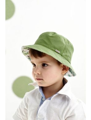 Панамка зелёная для мальчика "Элиас" Dembohouse (46 размер)