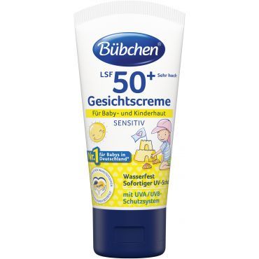 Детское солнцезащитное молочко Bubchen 50+