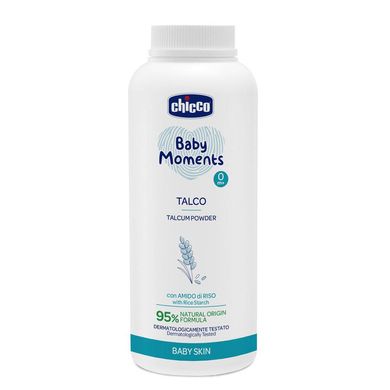 Тальк защитный Chicco Baby Moments с рисовым крахмалом, 150 г