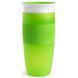 Чашка - поильник Munchkin "Miracle 360  Sippy" 414 мл (зеленый), Зелёный, 414 мл, 1,5+, Пластик