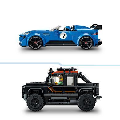 Конструктор LEGO&reg; Speed Champions Jaguar Project 7 та Land Rover Defender