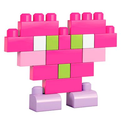 Конструктор Розовый Mega Bloks 80 деталей DCH62
