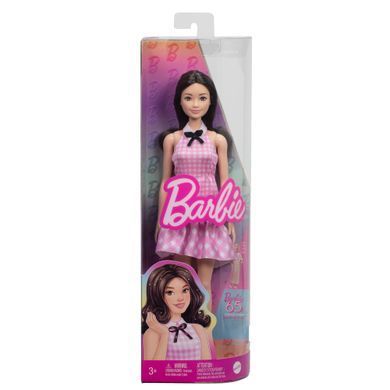 Лялька Barbie "Модниця" в ніжній сукні в клітинку