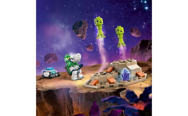 Конструктор LEGO City Космічний дослідницький всюдихід та інопланетне життя 311 деталей (60431)