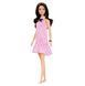 Лялька Barbie "Модниця" в ніжній сукні в клітинку