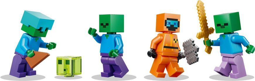 Конструктор Lego Minecraft Підземелля зомбі