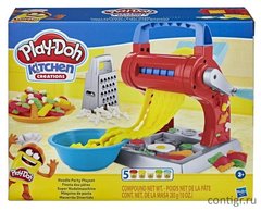 Набір для ліплення Hasbro  Play-Doh Макаронна вечірка, 3+, Play-Doh, Унісекс