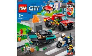 Конструктор LEGO City Пожежна рятувальна служба і поліцейське переслідування