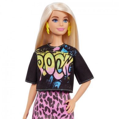 Лялька Barbie "Модниця" у стильній рок-футболці, 3+, Модниця, Дівчинка