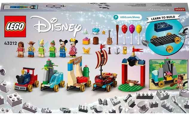 Конструктор LEGO Disney Classic Святковий діснеївський потяг
