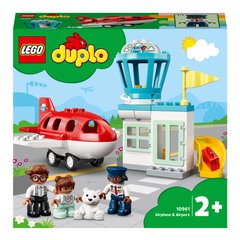 Конструктор LEGO Duplo Літак і аеропорт (10961), 2+, DUPLO®, Унісекс