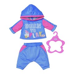 Одяг для пупса Baby born Спортивний костюм блакитний (830109-2)  , 3+, Унісекс