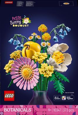 Конструктор LEGO Botanicals Мініатюрний сонячний букет