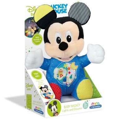 М'яка іграшка-нічник Clementoni "Baby Mickey", серія "Disney Baby"