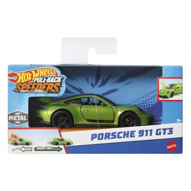 Инерционная машинка серии "Pull-Back Speeders" Hot Wheels (в асс.)