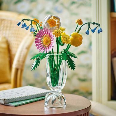 Конструктор LEGO Botanicals Мініатюрний сонячний букет