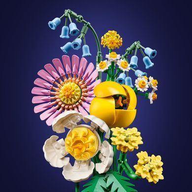 Конструктор LEGO Botanicals Мініатюрний сонячний букет