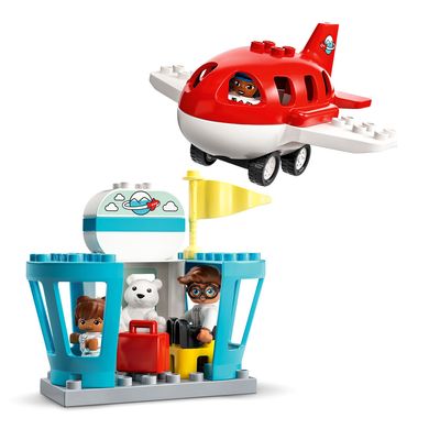 Конструктор LEGO Duplo Самолет и аэропорт (10961), 2+, DUPLO®, Унисекс